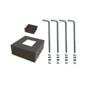 P4" Square Anchor Bolt Kit With 73660-RAB Bolt4/7 Bck-S4