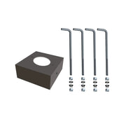 P4" Round Anchor Bolt Kit With 73661-RAB Bolt4/11 Base-R4