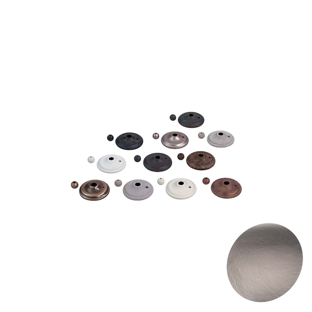 Ceiling Fan Light Kit Cap Pewter Finish - Bees Lighting