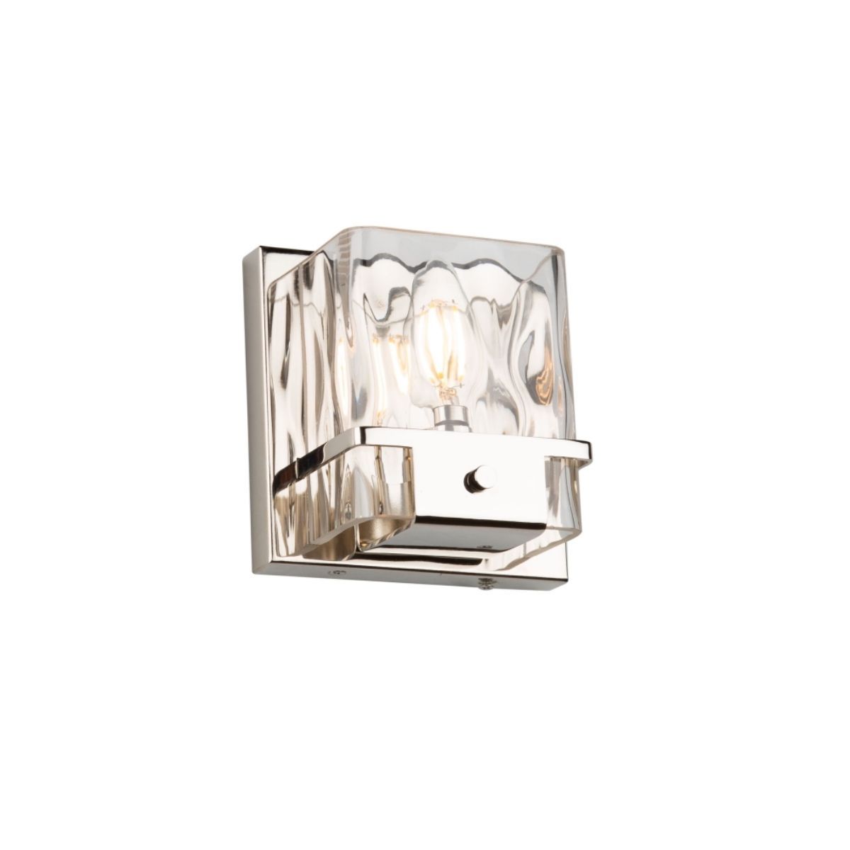 Wiltshire 6 in. Flush Mount Sconce Nickel Finish