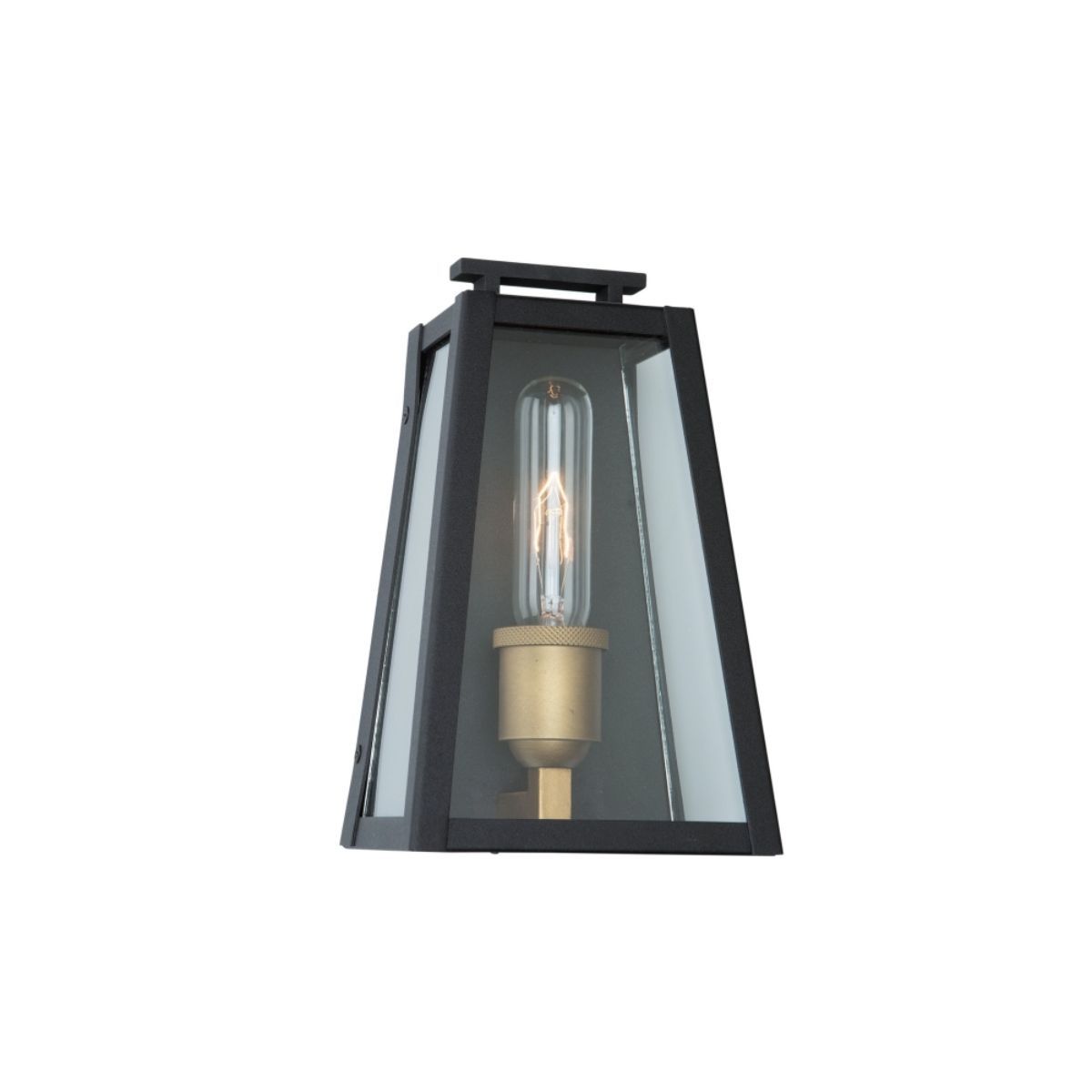 Charlestown 9 in. Outdoor Wall Sconce Black Finish