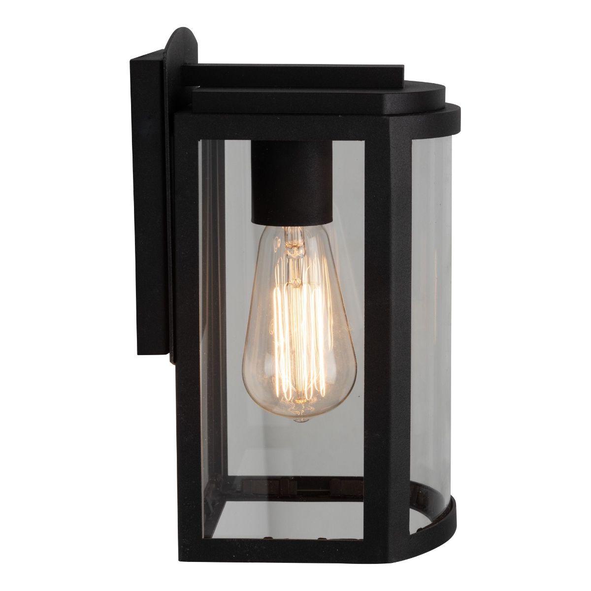 Lakewood 10 In. Outdoor Wall Light Matte Black Finish