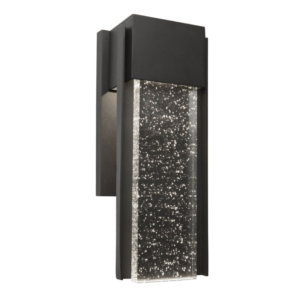 Cortland 12 in. LED Outdoor Wall Sconce Black Finish