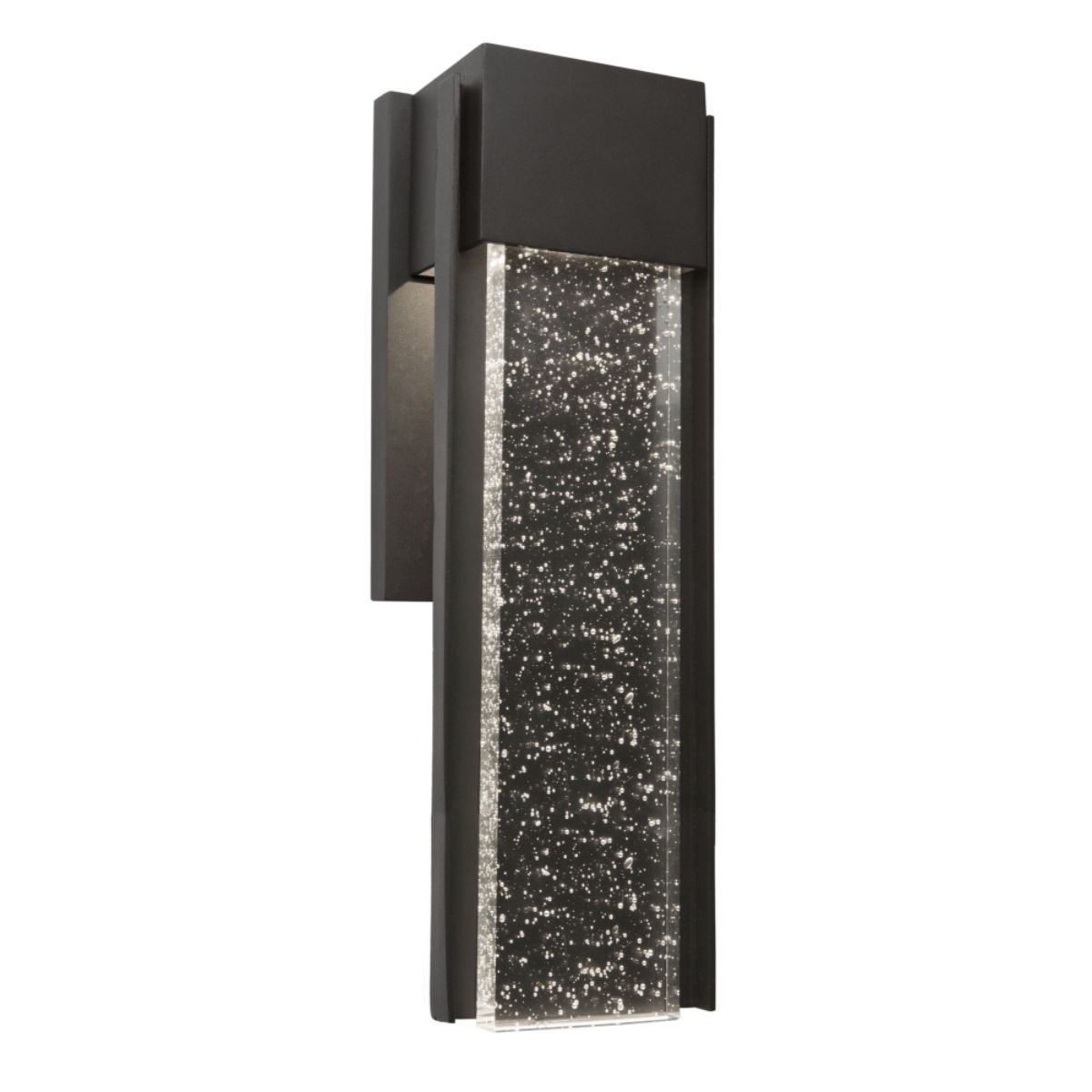 Cortland 16 in. LED Outdoor Wall Sconce Black Finish