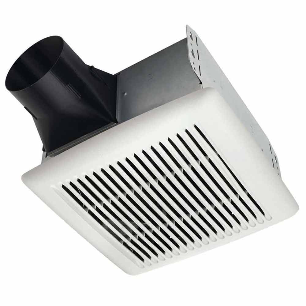 NuTone Flex DC Series Adjustable 50-110 CFM Bathroom Exhaust Fan With Humidity Sensing - Bees Lighting