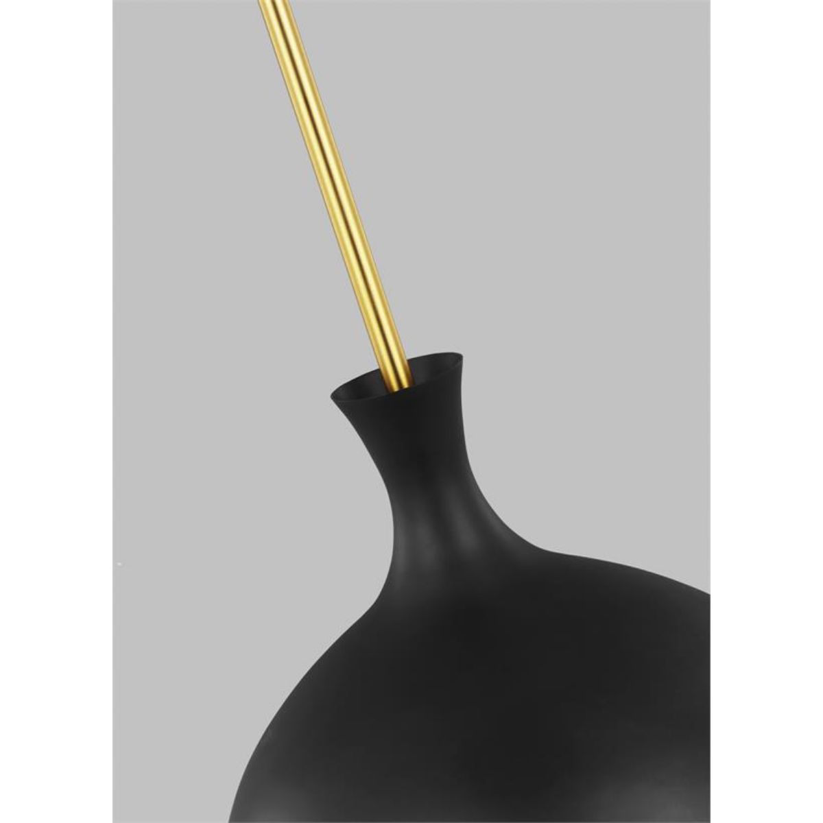 Lucerne 12 in. Pendant Light Black finish - Bees Lighting