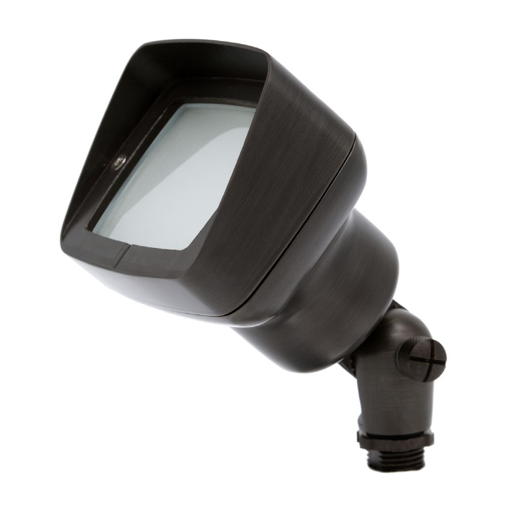 12V Landscape Area Flood Light Brass Bronze - Bees Lighting
