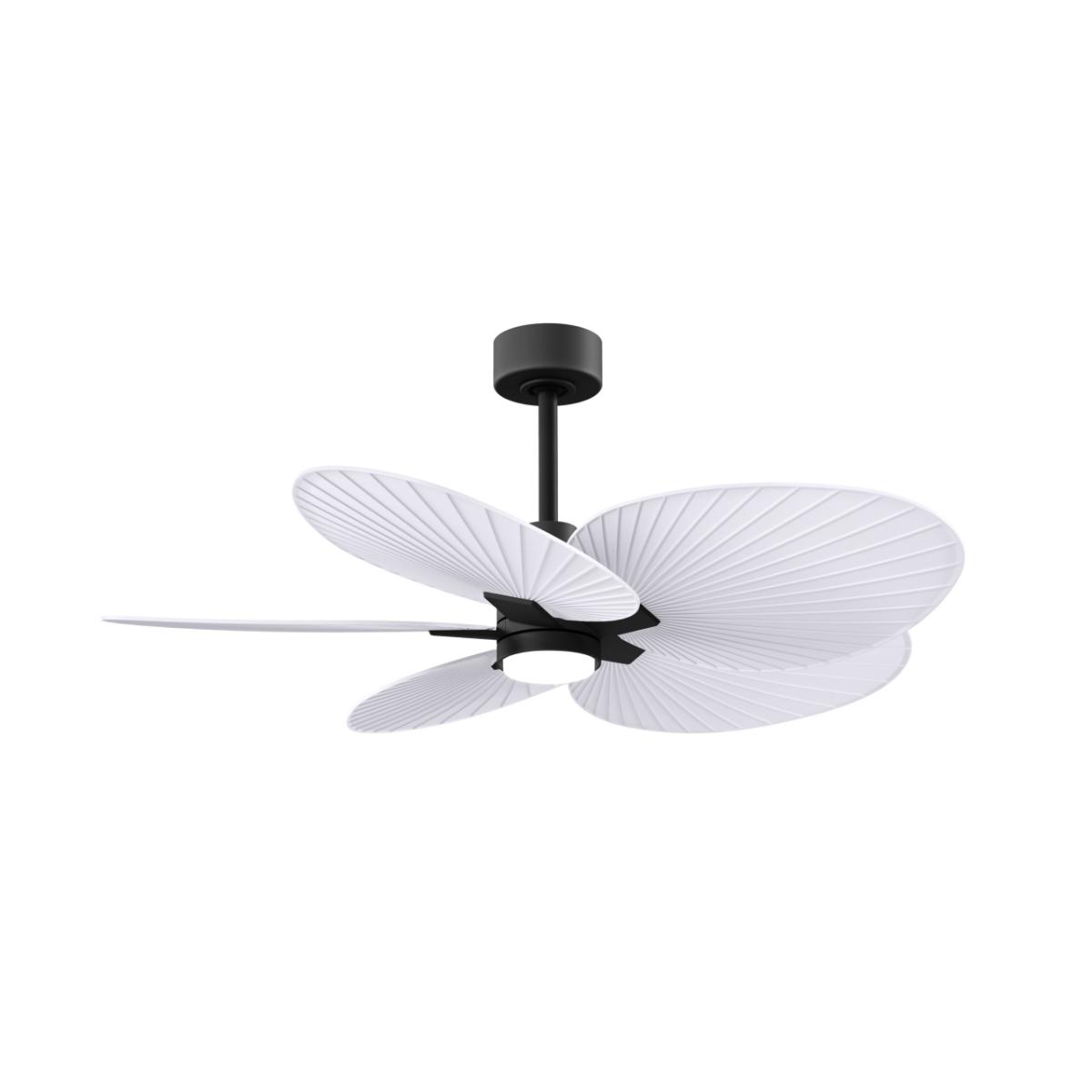 Matthews Alessandra Tropical 48 in Indoor Outdoor LED Ceiling Fan DC