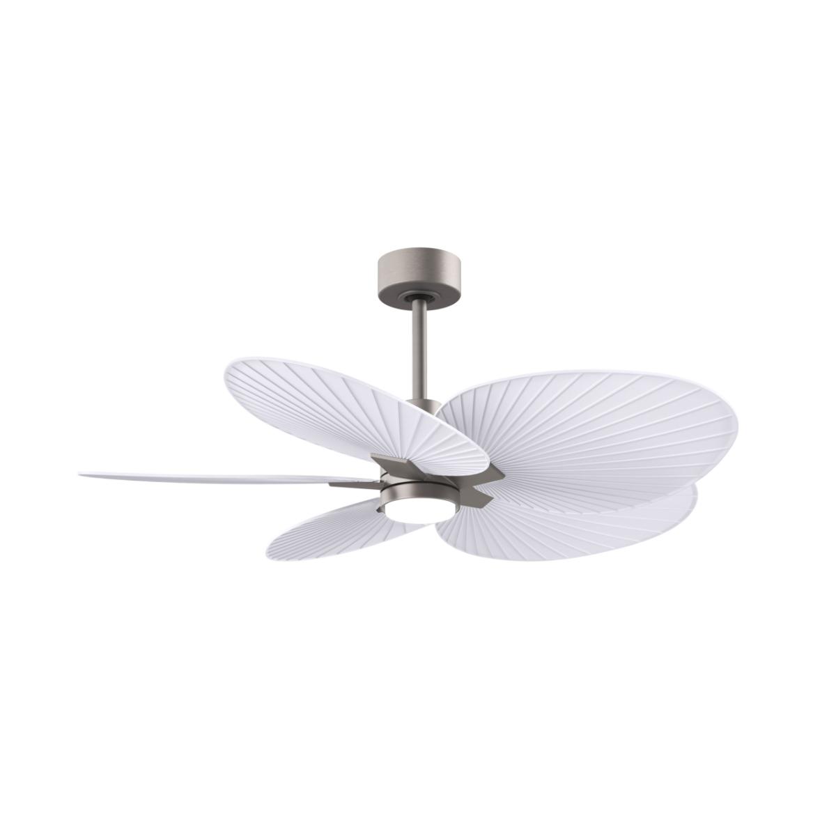 Matthews Alessandra Tropical 48 in Indoor Outdoor LED Ceiling Fan DC