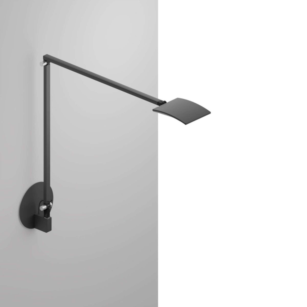 Mosso Pro Contemporary Hardwire Wall Mount LED Plug In Swing Arm Wall Lamp