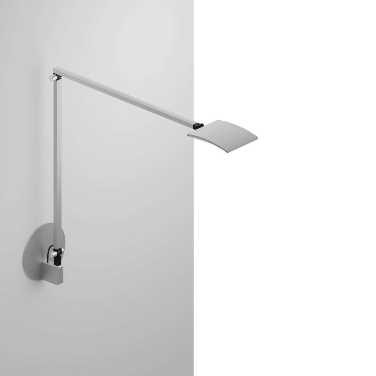 Mosso Pro Contemporary Hardwire Wall Mount LED Plug In Swing Arm Wall Lamp
