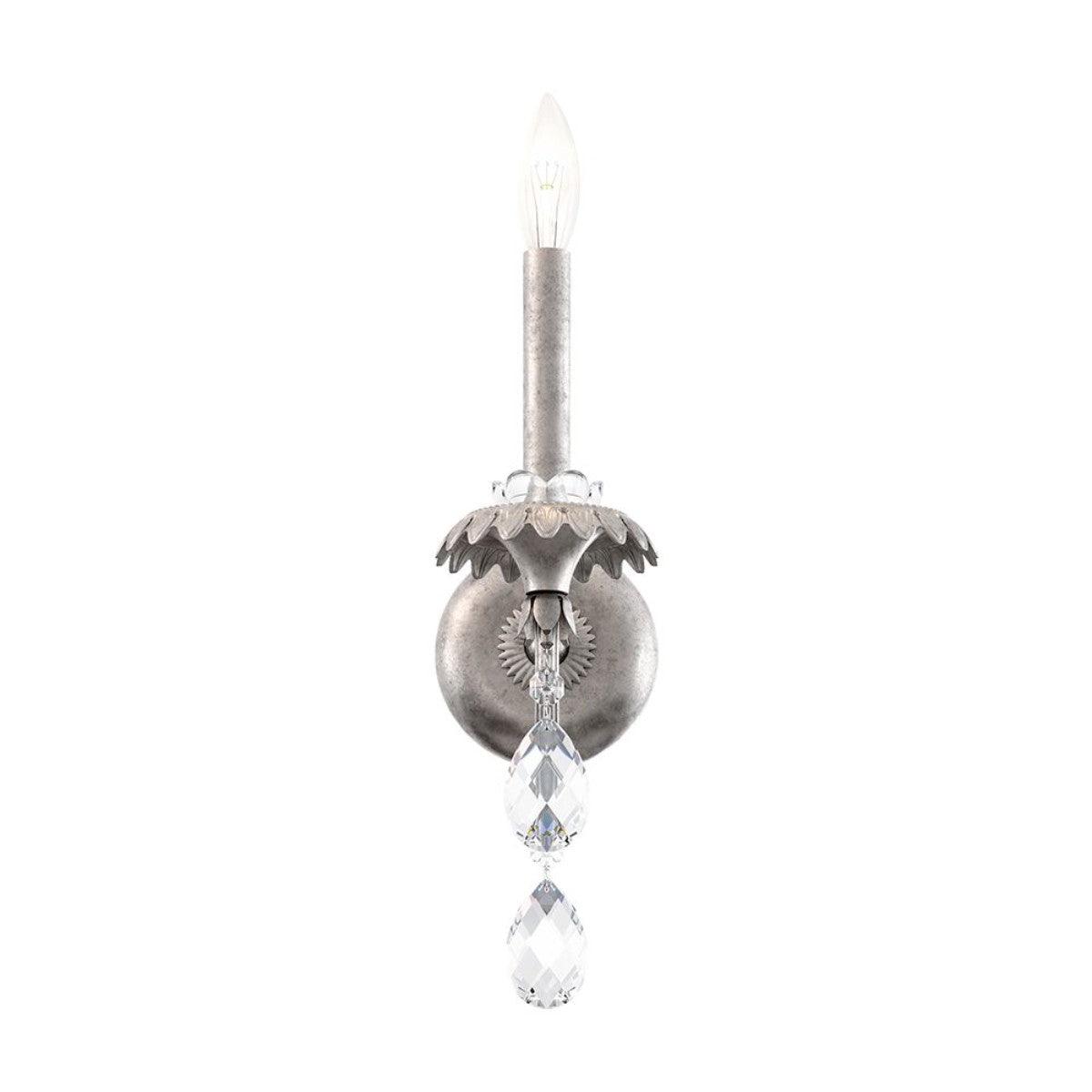 Helenia 17 inch Armed Sconce with Clear Heritage Crystals - Bees Lighting