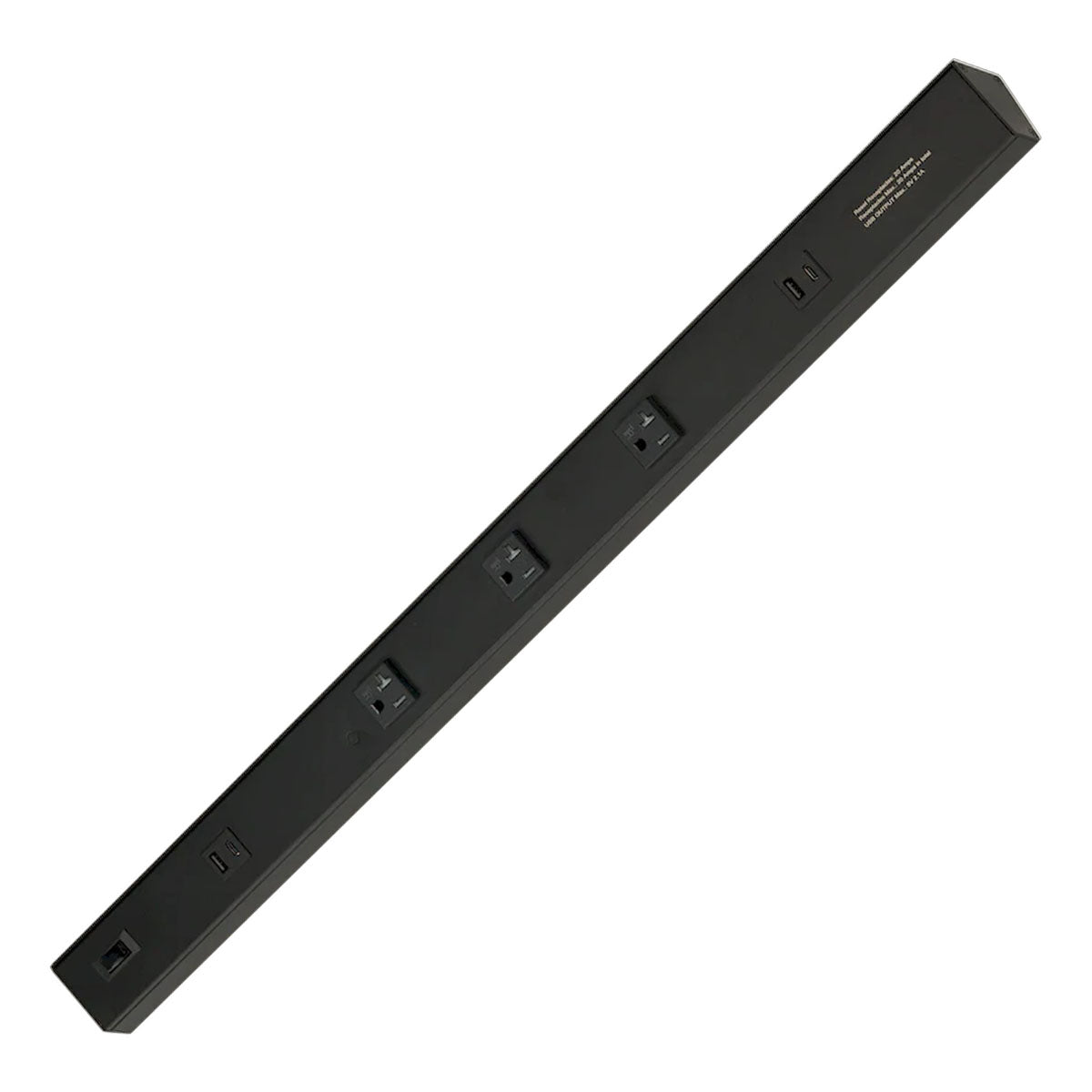 American Lighting Atom Power Strip | 120V AC, USB-A/C - Bees Lighting