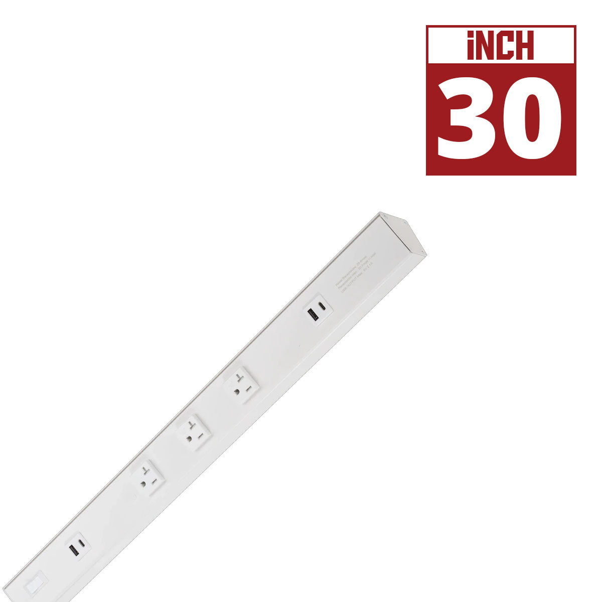 American Lighting Atom Power Strip | 120V AC, USB-A/C - Bees Lighting