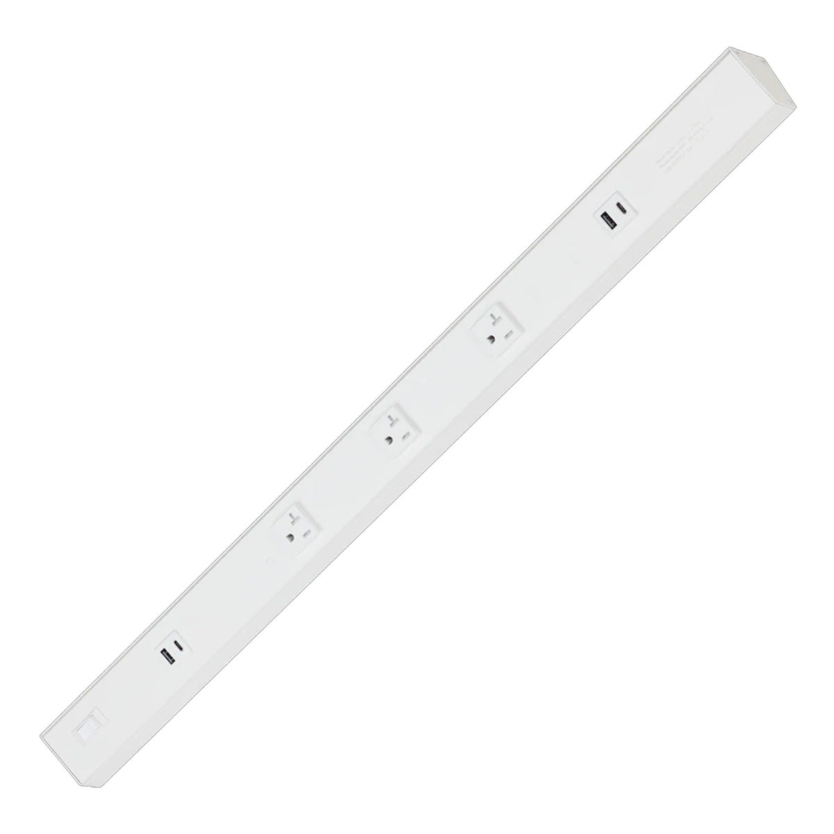 American Lighting Atom Power Strip | 120V AC, USB-A/C - Bees Lighting