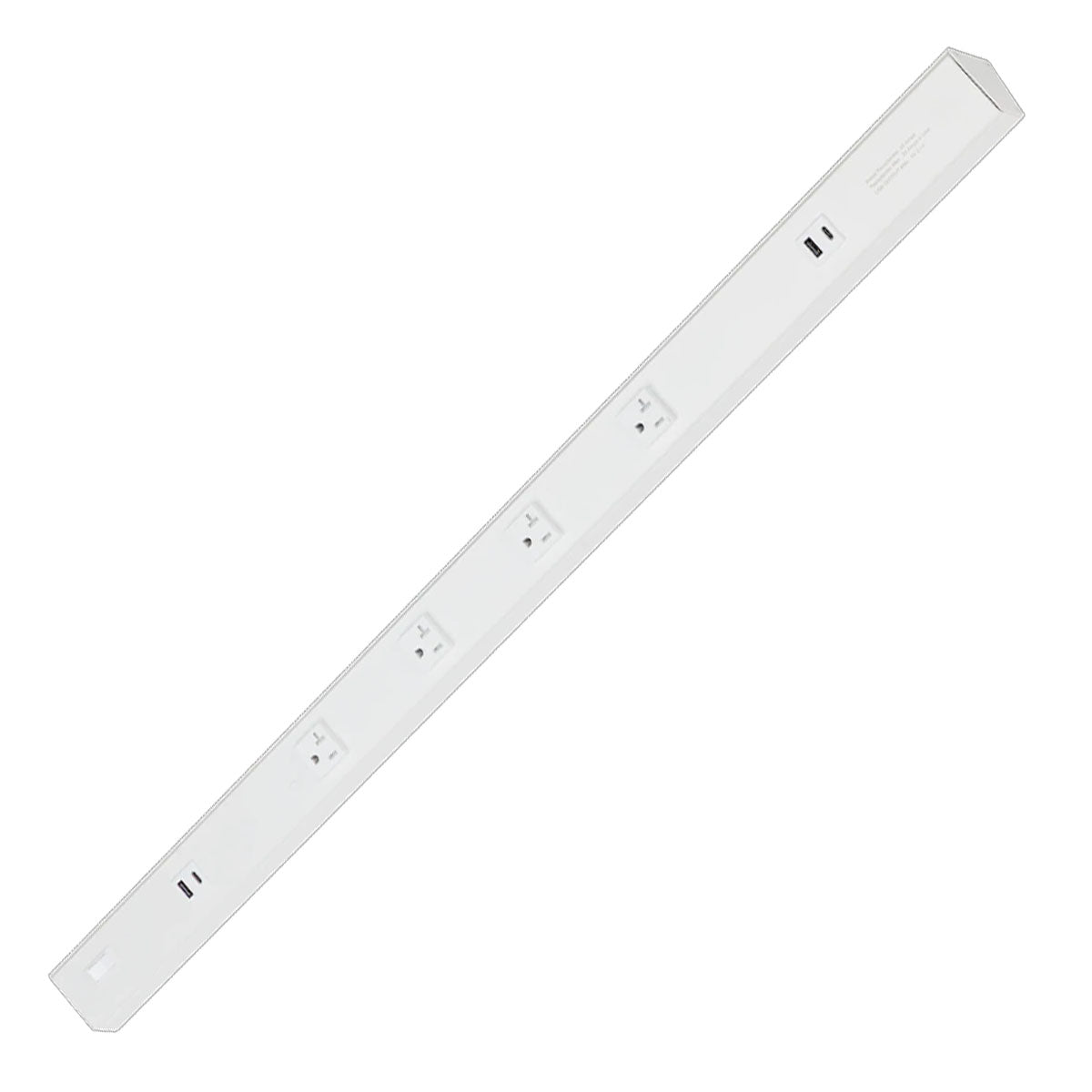 American Lighting Atom Power Strip | 120V AC, USB-A/C - Bees Lighting