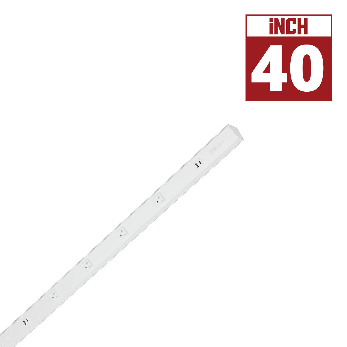 American Lighting Atom Power Strip | 120V AC, USB-A/C - Bees Lighting