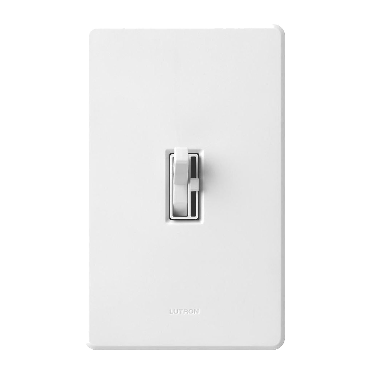 Ariadni Toggler LED+ Dimmer Switch, 150-Watt, Single Pole or 3-Way, White - Bees Lighting