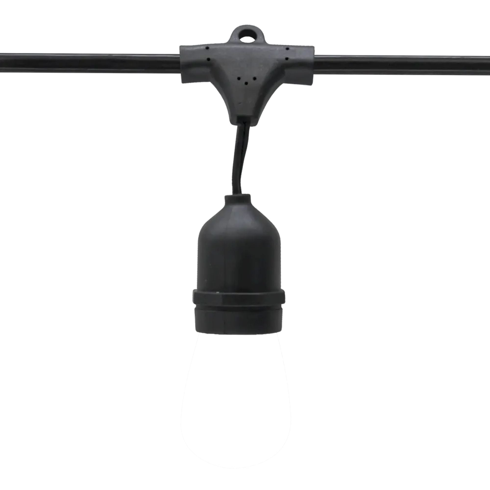 American Lighting CGLS-M Pavilion Commercial Grade Light String | E26 | 48ft–330ft | Suspended & Non-Suspended