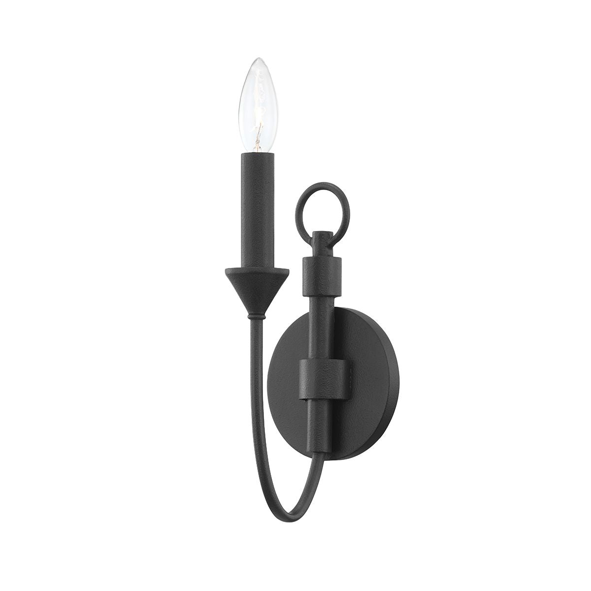 Cate 14 in. Armed Sconce Iron finish - Bees Lighting