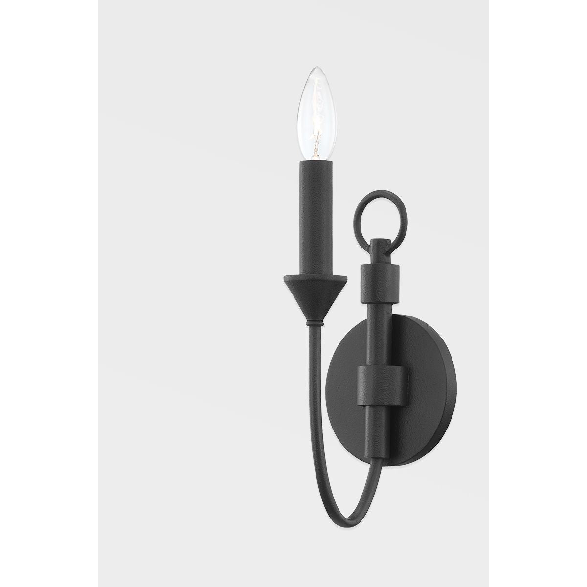 Cate 14 in. Armed Sconce Iron finish - Bees Lighting
