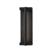 Calla LED Outdoor Wall Sconce Textured Black Finish - Bees Lighting