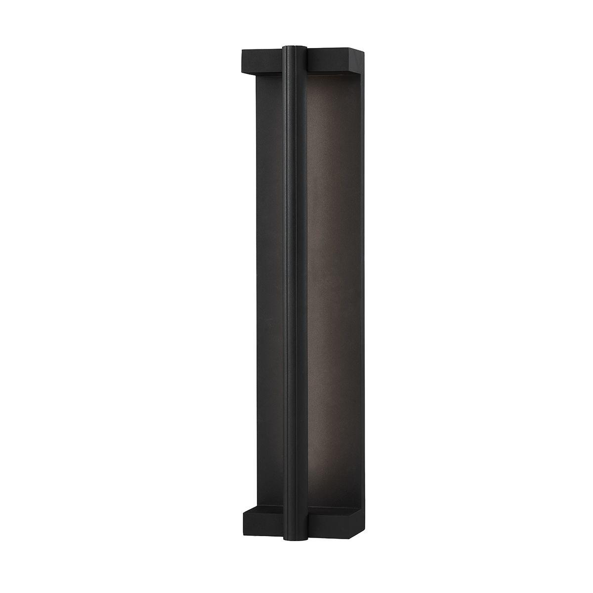 Calla 22 in. LED Outdoor Wall Sconce Textured Black Finish - Bees Lighting