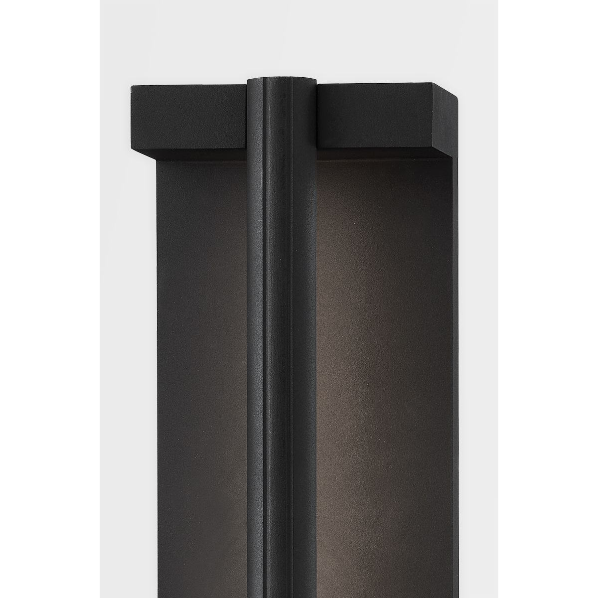 Calla 22 in. LED Outdoor Wall Sconce Textured Black Finish
