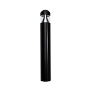 42" Round LED Bollard Light, 24W, Dome Top, 30K/40K/50K, Black, 120-277V