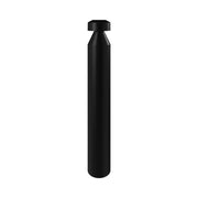 RAB B17MB 41-Inch Mushroom Round Bollard 3280 Lumens Selectable 24W-14W Selectable CCT 120-277V Base Mount Black