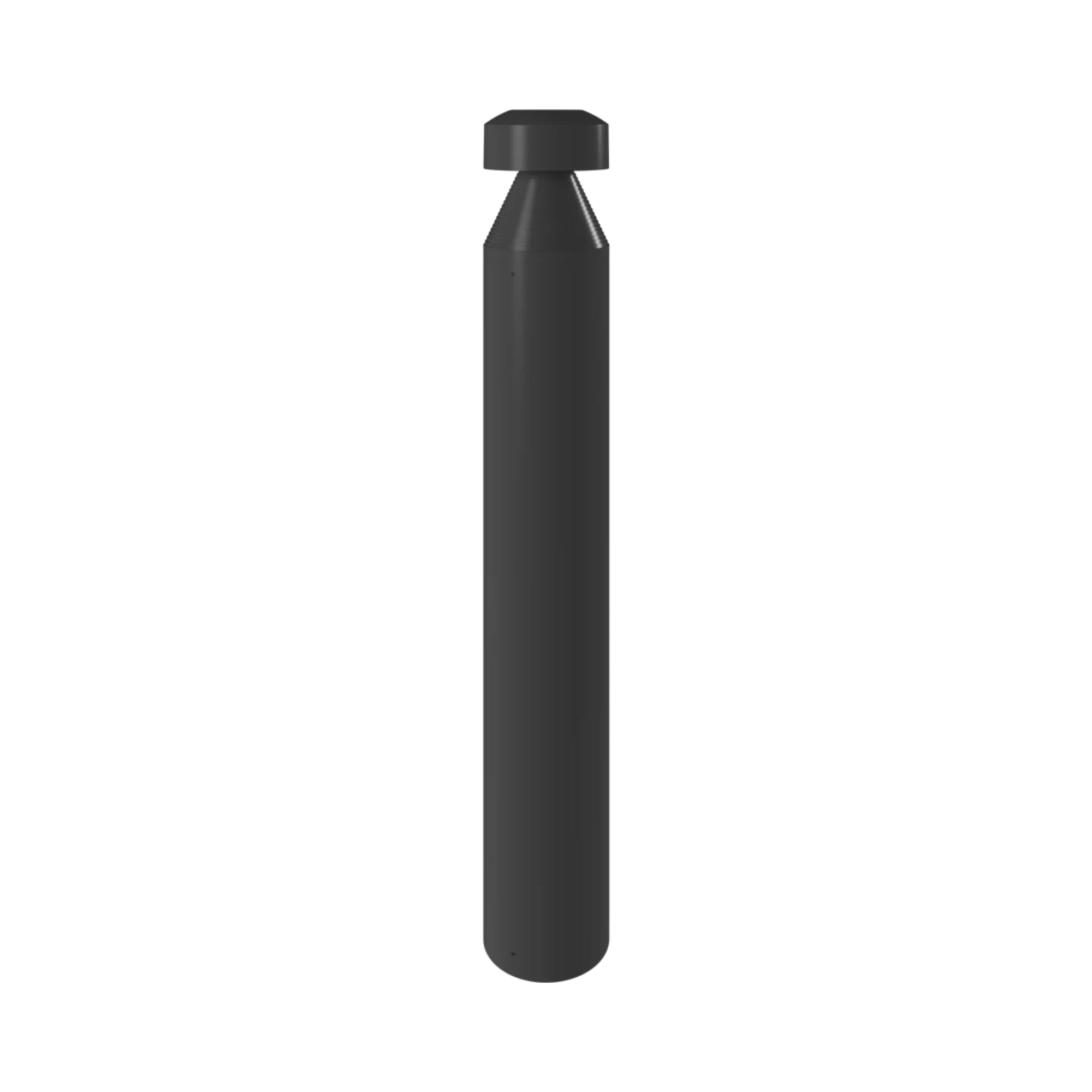 RAB B17M 41-Inch Mushroom Round Bollard 3280 Lumens Selectable 24W-14W Selectable CCT 120-277V Base Mount Bronze