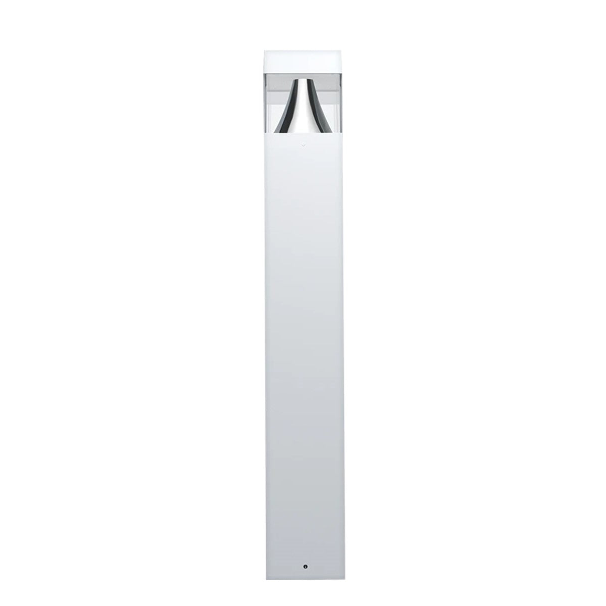 Flat Top Square LED Bollard 14-24W 42in 30K/40K/50K Photocell Included - Bees Lighting