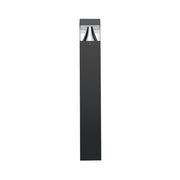 42" Square LED Bollard Light, 24W, Flat Top, 30K/40K/50K, Bronze, 120-277V