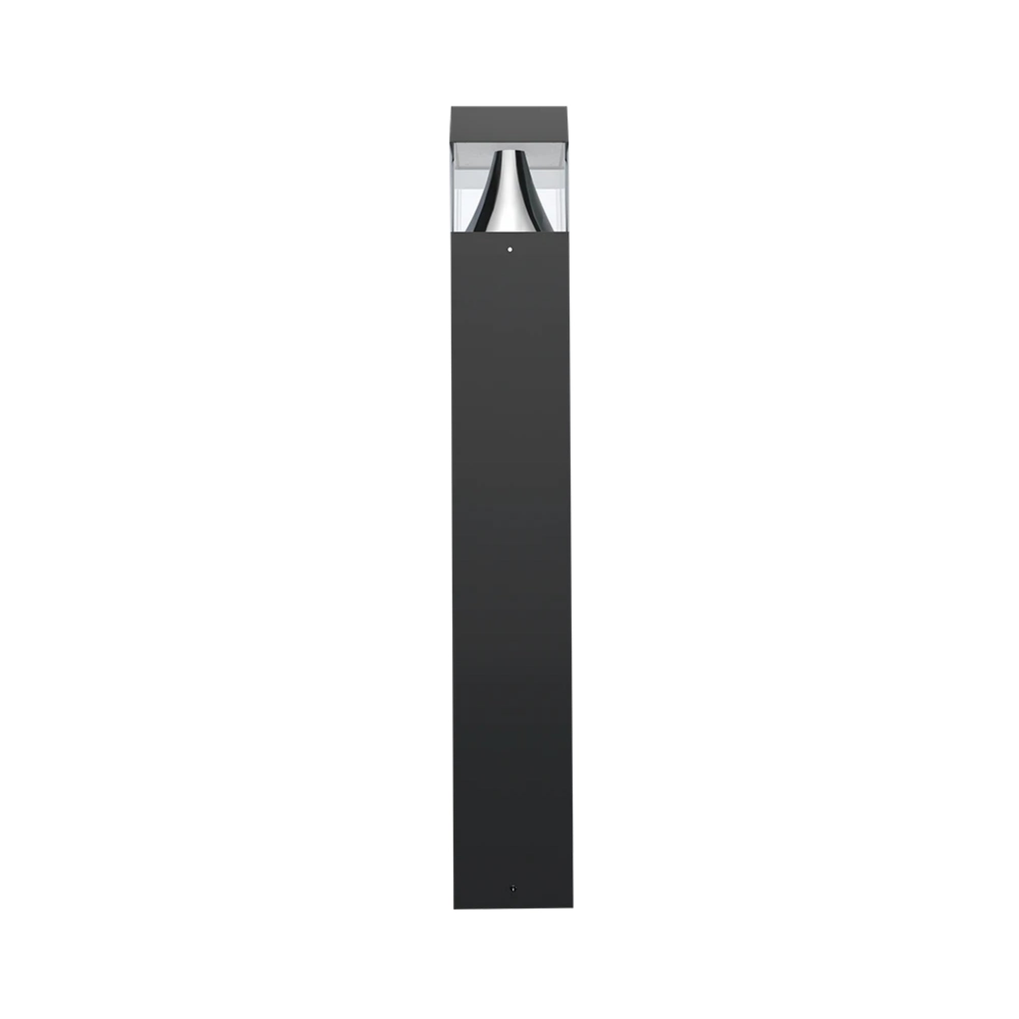42" Square LED Bollard Light, 24W, Flat Top, 30K/40K/50K, Bronze, 120-277V