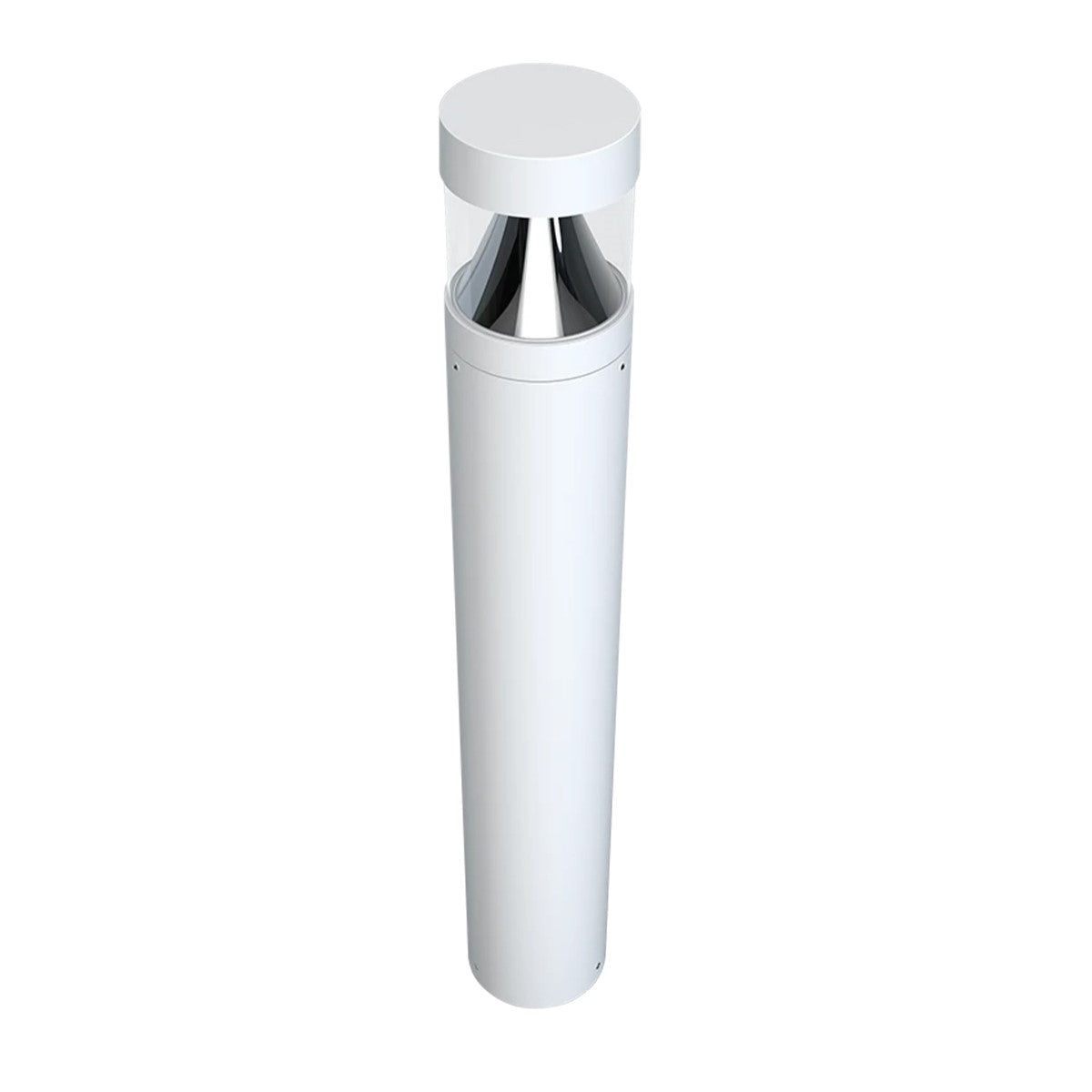 Flat Top Round LED Bollard 14-24W 42in 30K/40K/50K Photocell Included - Bees Lighting