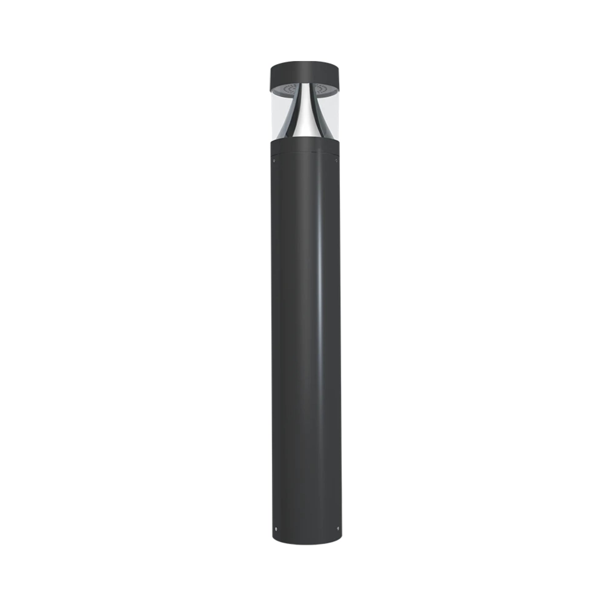 42" Round LED Bollard Light, 24W, Flat Top, 30K/40K/50K, Bronze, 120-277V