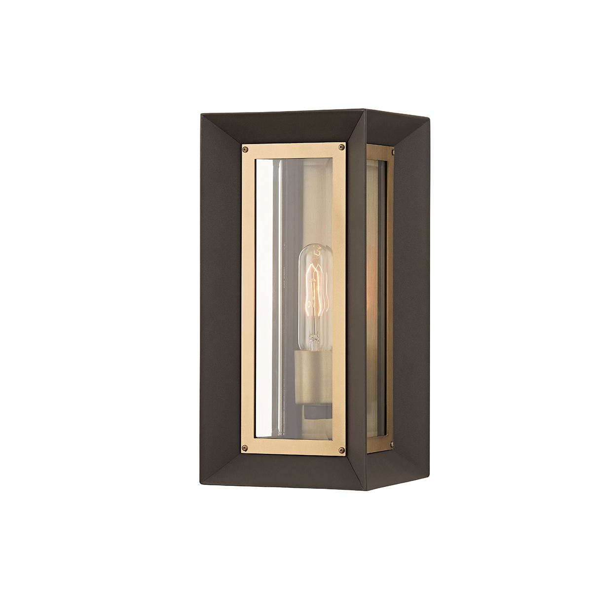 LOWRY 14 in. Outdoor Wall Sconce Textured Bronze Finish