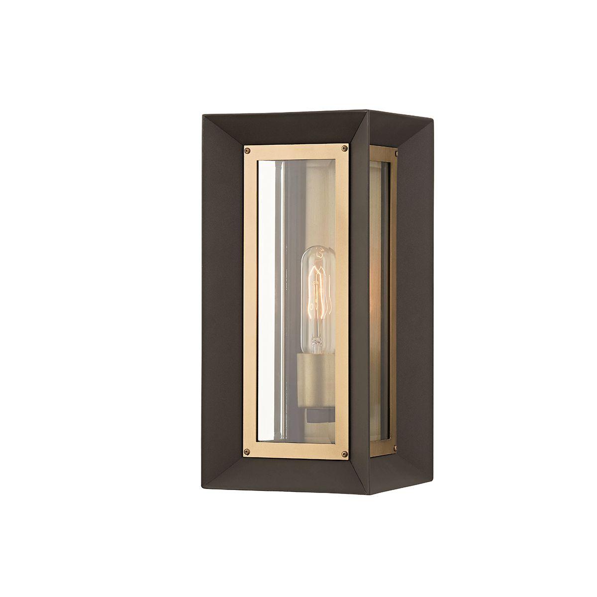 LOWRY Outdoor Wall Sconce Textured Bronze Finish - Bees Lighting
