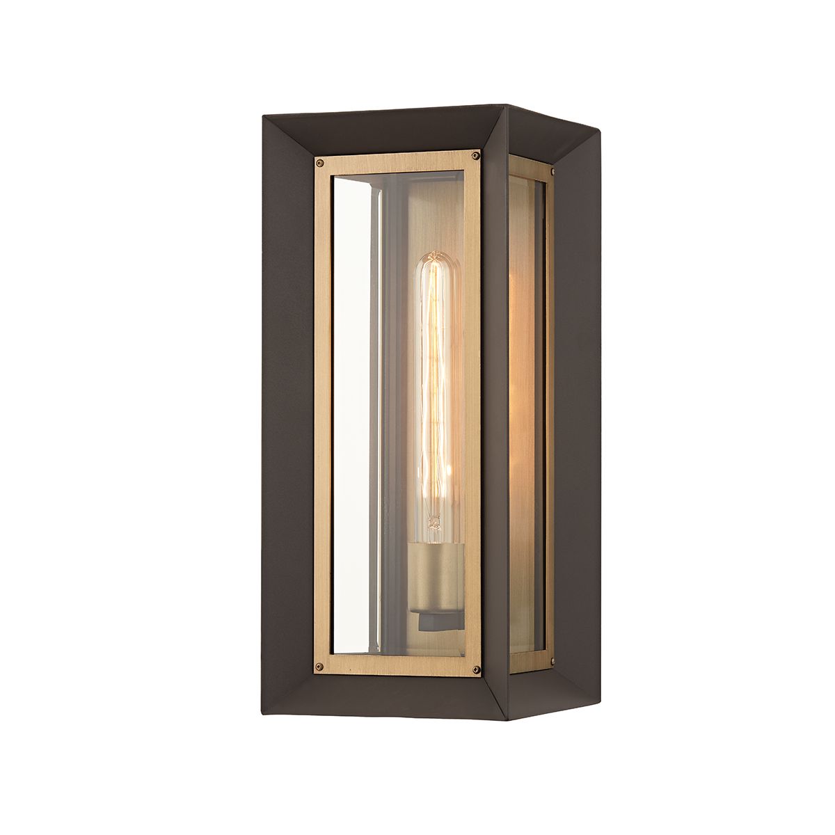 LOWRY 17 in. Outdoor Wall Sconce Textured Bronze Finish