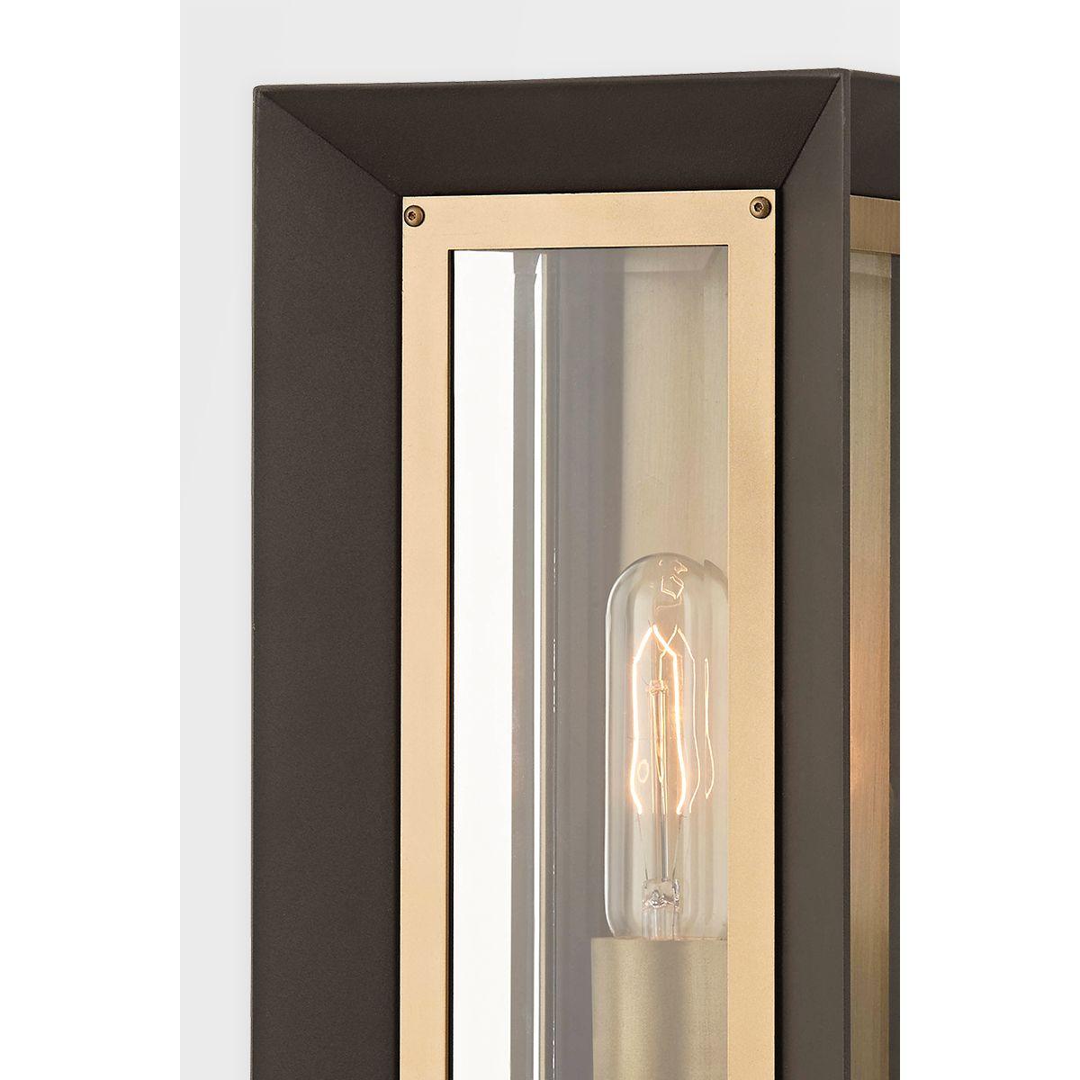 LOWRY 21 in. Outdoor Wall Sconce Textured Bronze Finish - Bees Lighting
