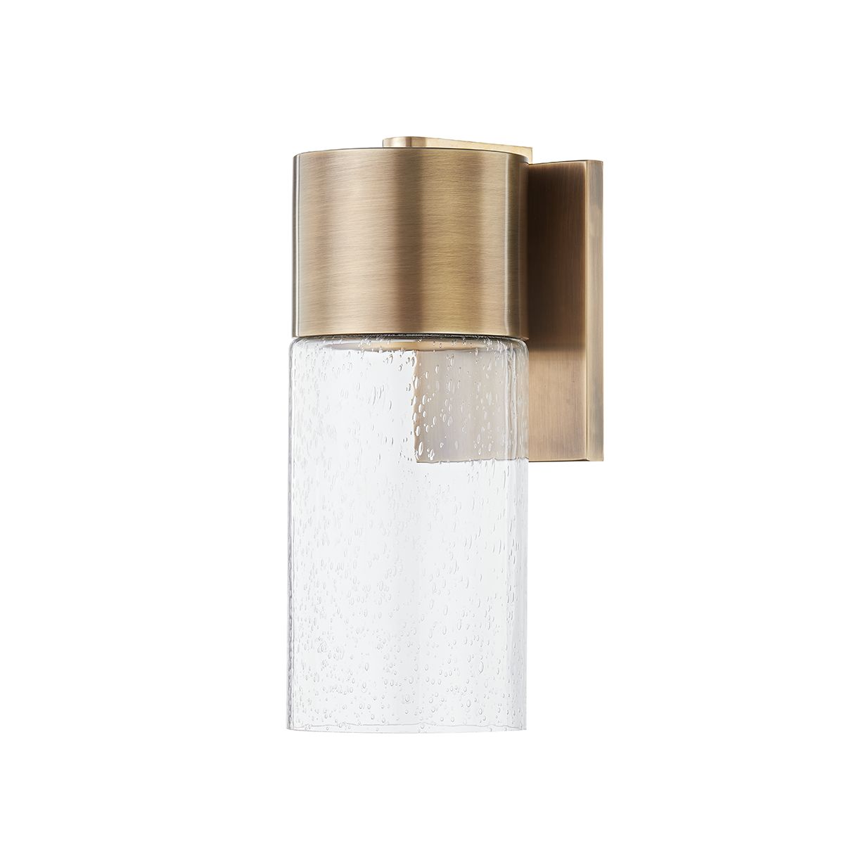Pristine 13 in. LED Outdoor Wall Sconce Brass Finish