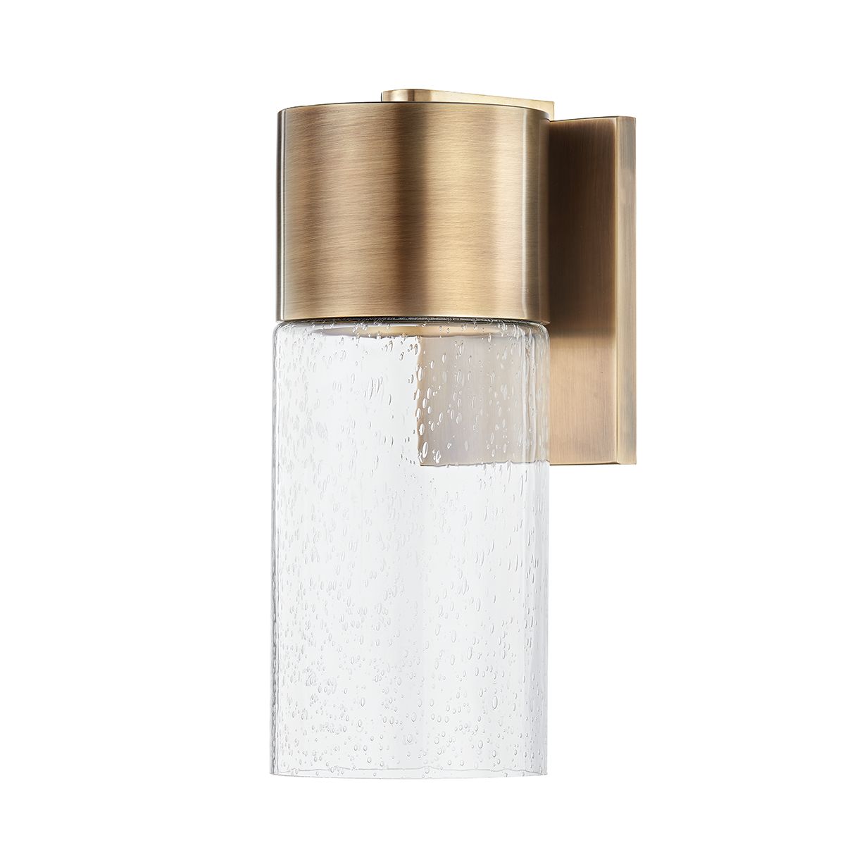 Pristine 16 in. LED Outdoor Wall Sconce Brass Finish