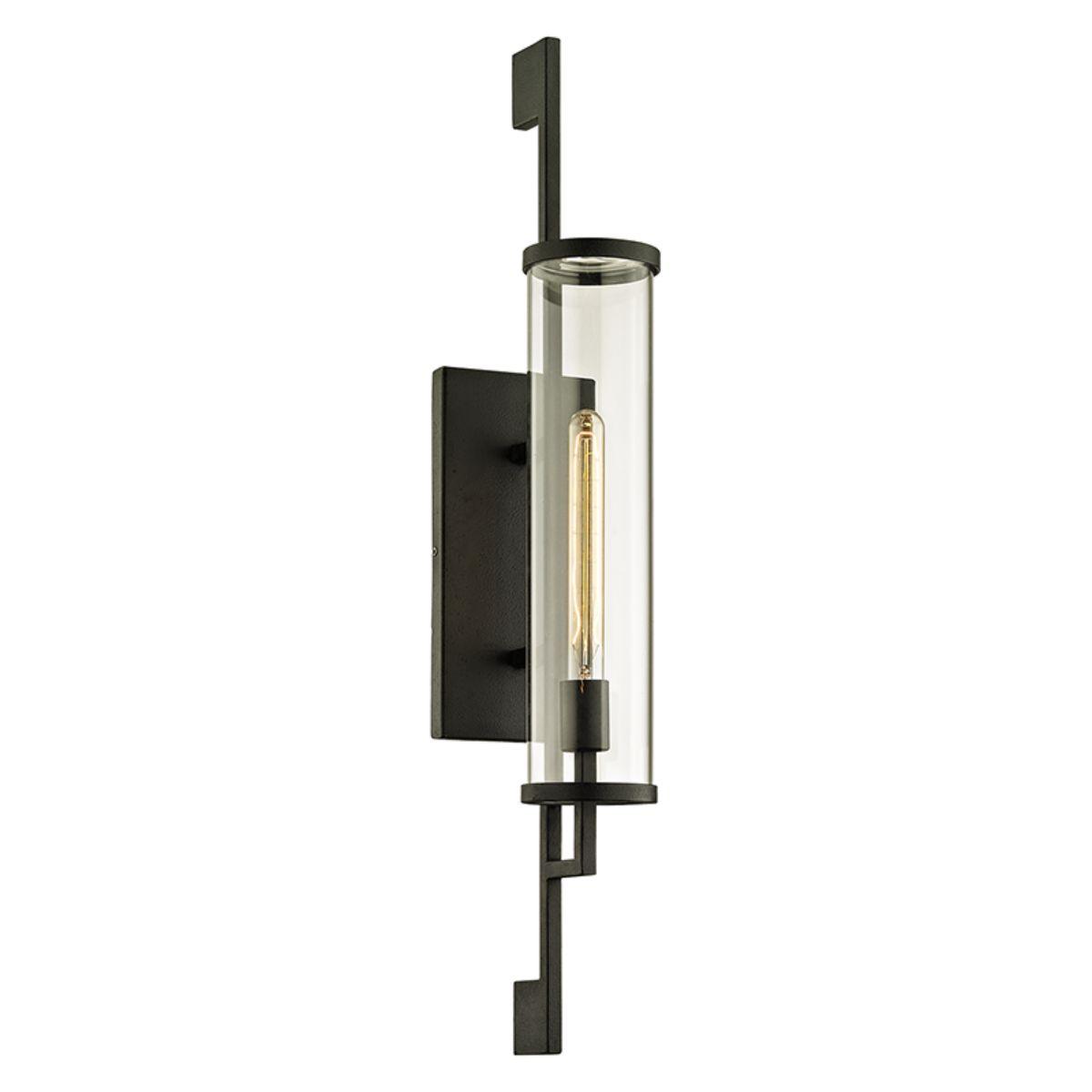PARK SLOPE Outdoor Wall Sconce Forged iron Finish - Bees Lighting