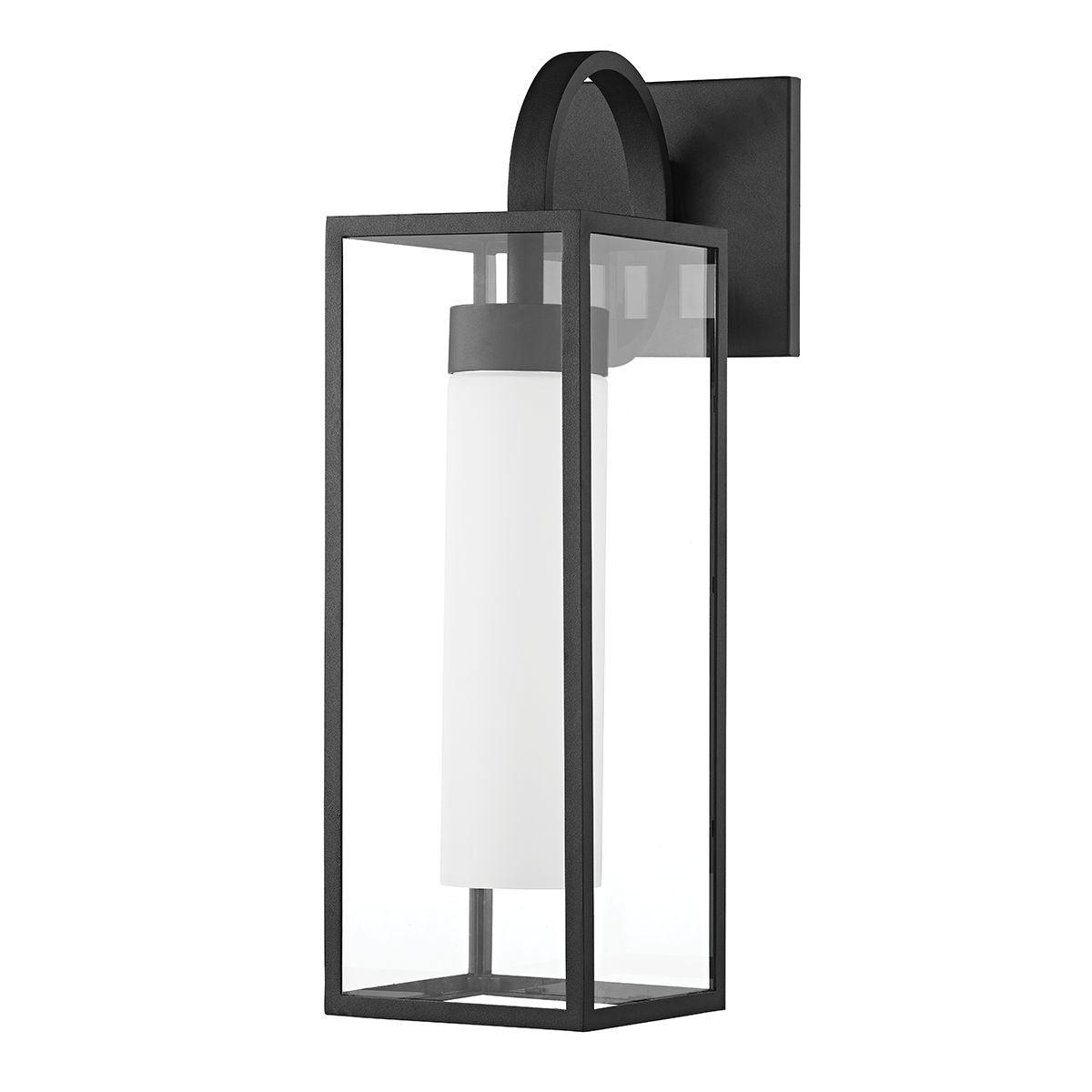 PAX 23 in. Outdoor Wall Lantern Textured Black Finish