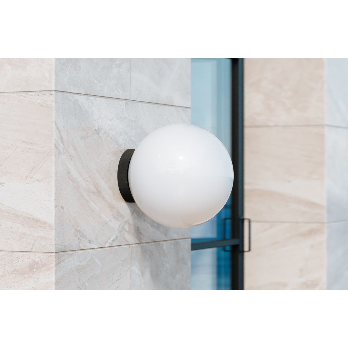 Ansel 10 in. Wall Light Textured Black finish - Bees Lighting