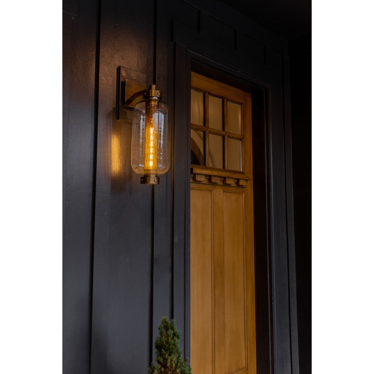 Atwater 26 in. Outdoor Wall Sconce Brass Finish