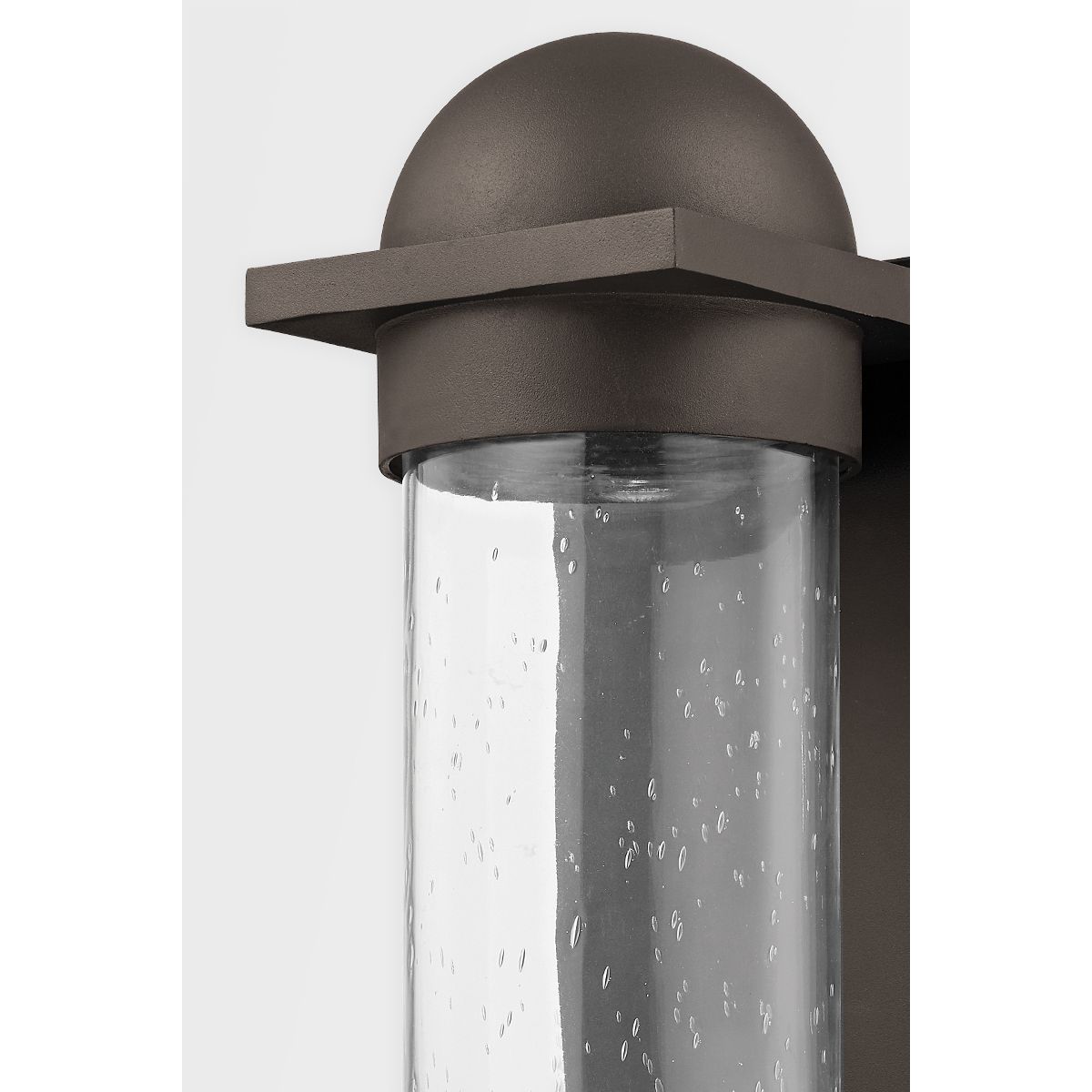 NERO 10 in. LED Outdoor Wall Sconce Textured Bronze Finish - Bees Lighting