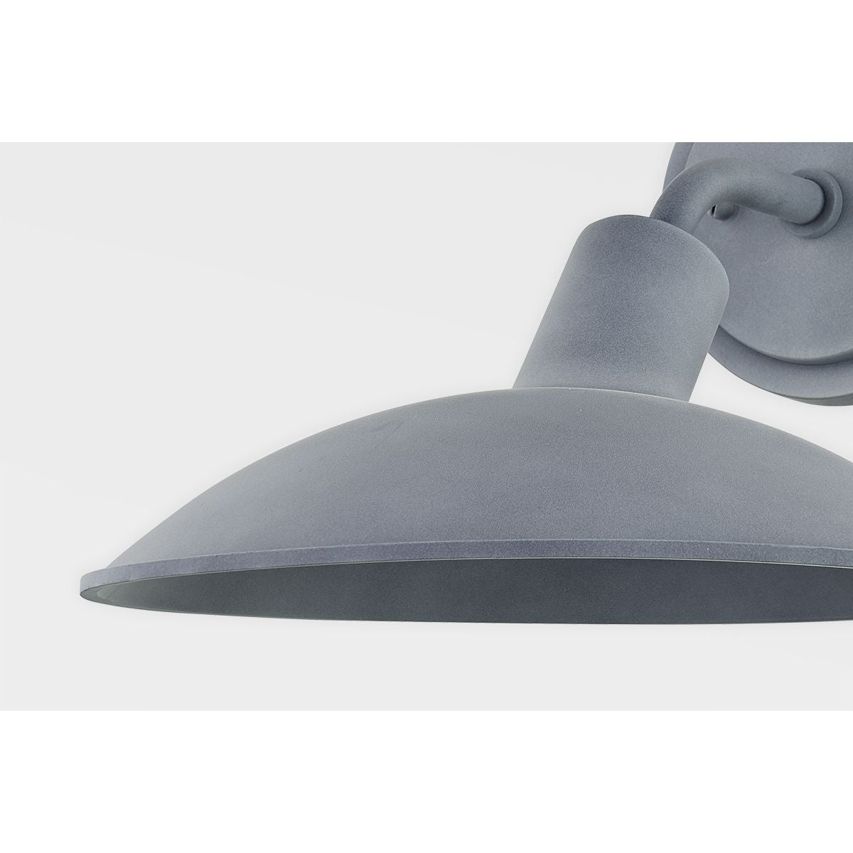 OTIS 12 in. Outdoor Wall Sconce Weathered Zinc Finish - Bees Lighting