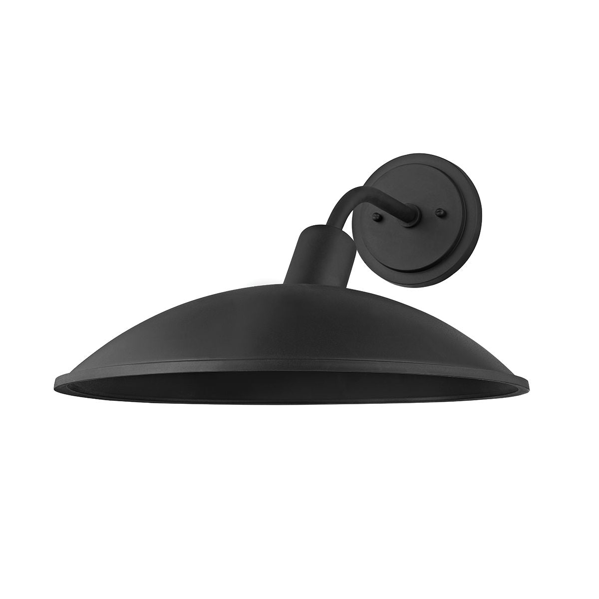 OTIS 16 in. Outdoor Wall Sconce Textured Black Finish - Bees Lighting