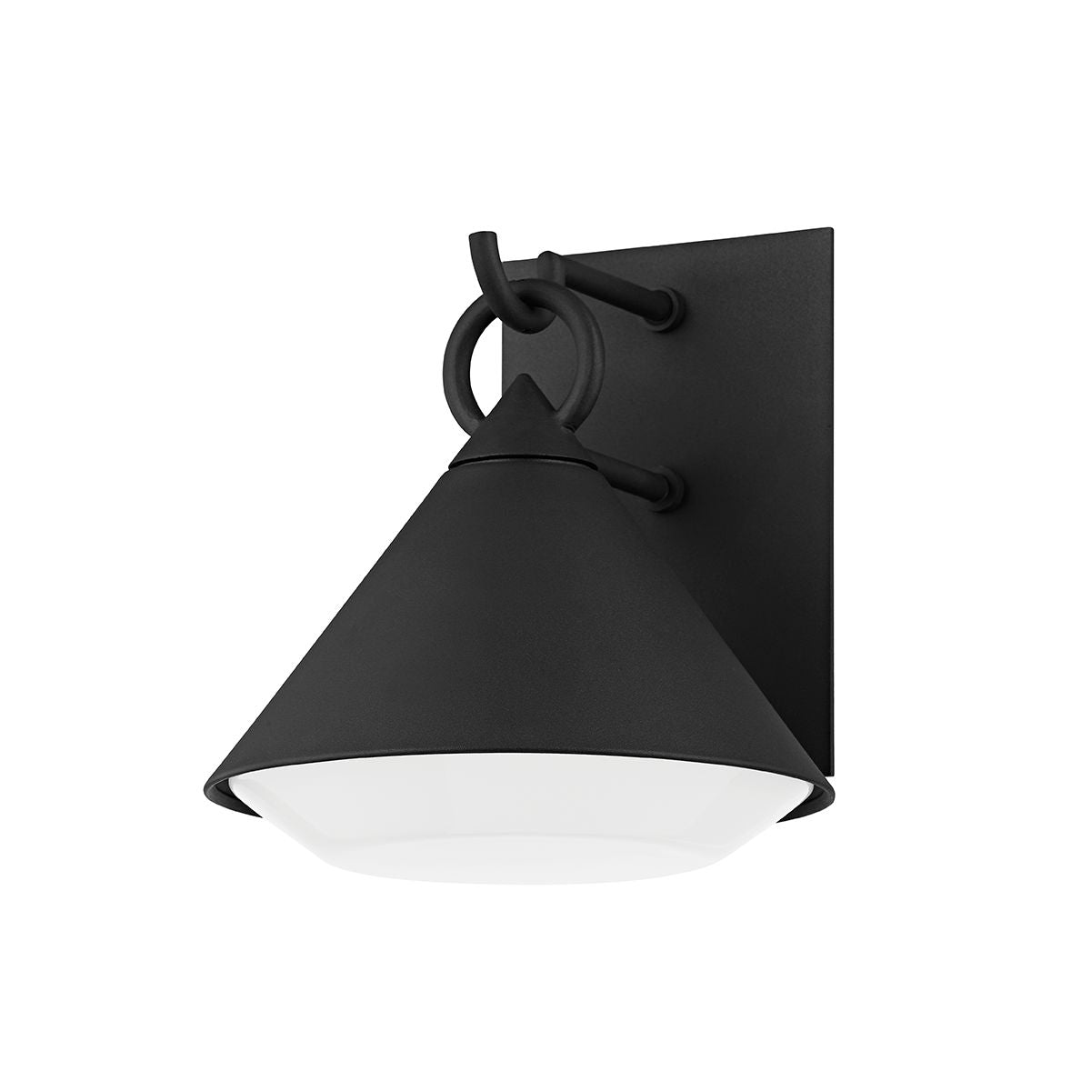 Catalina 10 in. Outdoor Wall Sconce Textured Black Finish